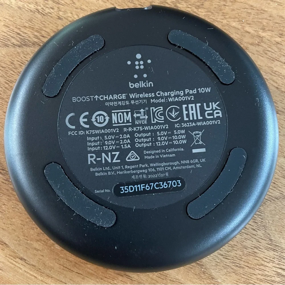 New Belkin boost charge wireless charging pad